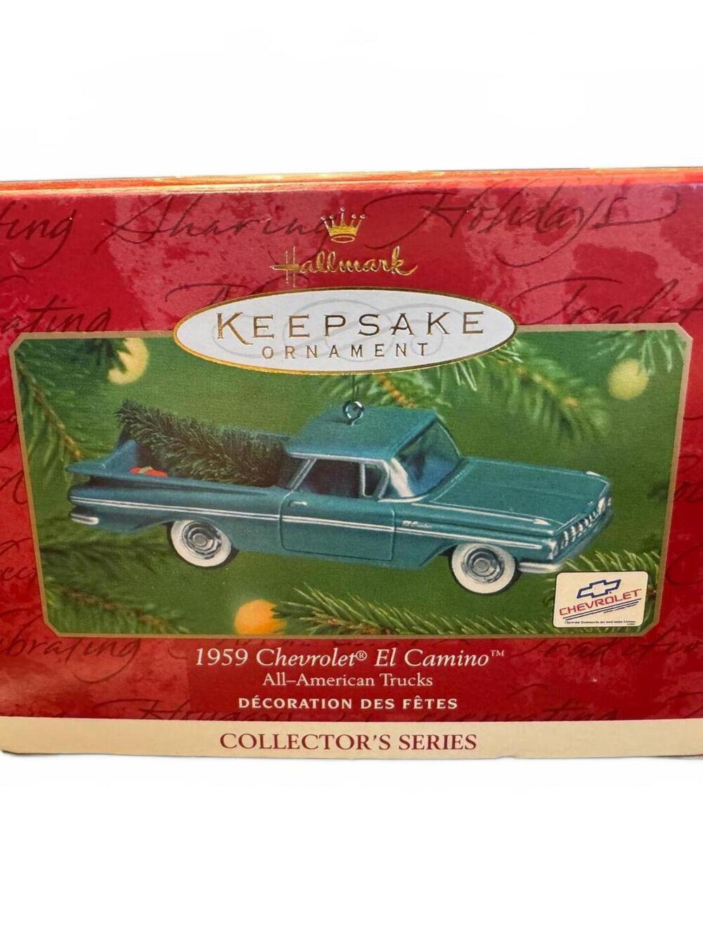 Hallmark Keepsake Ornament 1959 Chevrolet El Camino